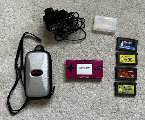 Nintendo game boy micro pink - micro,