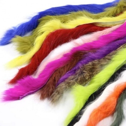Rabbit zonkers fly tying - rabbit,