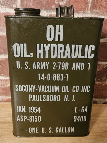 Vintage socony vacuum army - socony,