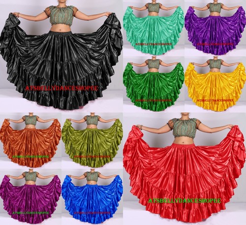 Satin yard skirt - satin,