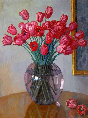 Tulips belsky flowers vase - flowers,