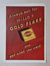 WILLS Gold Flake - Vintage