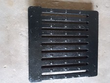 VINTAGE CAST IRON GRID DRAIN