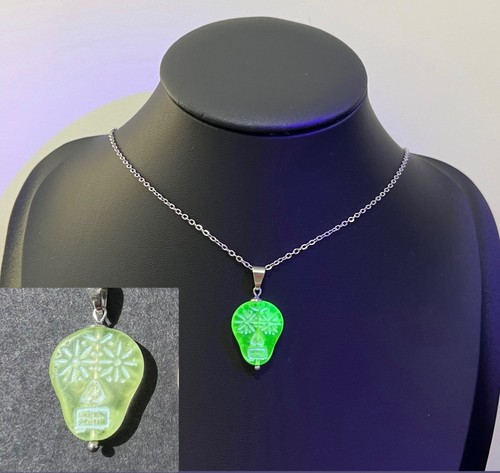 Uranium vaseline glass - uranium,
