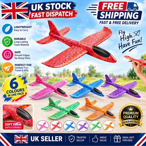 Large 48cm foam glider - 48cm,