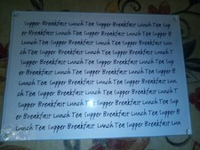 Clear Glass Script Text Place