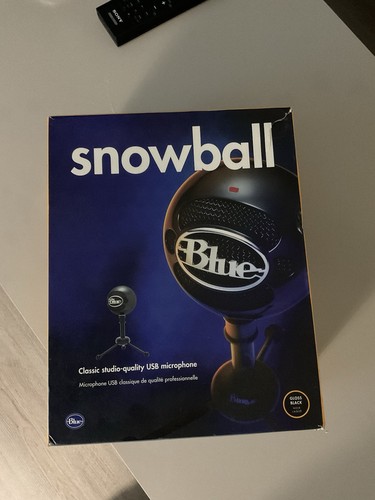 Blue snowball usb - blue,
