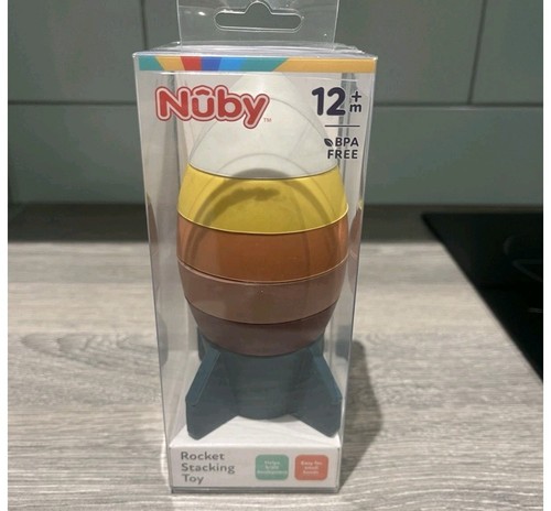 Nuby rocket stacker toy - rocket, for