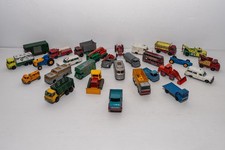 Job Lot 28 x Play-worn Lesney Matchbox Regular Wheels Cars & Commercials