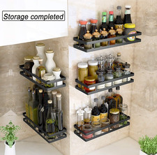 2 Spice Herb Jar Rack Holder