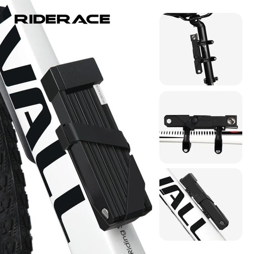 Riderace foldable bicycle lock - riderace,