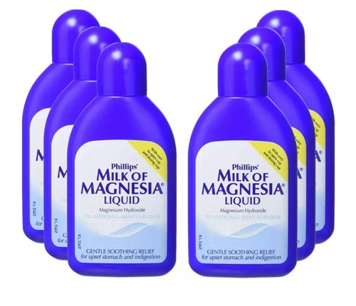 Milk magnesia liquid mint - of,