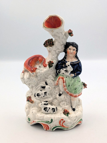 Victorian staffordshire figure - staffordshire,
