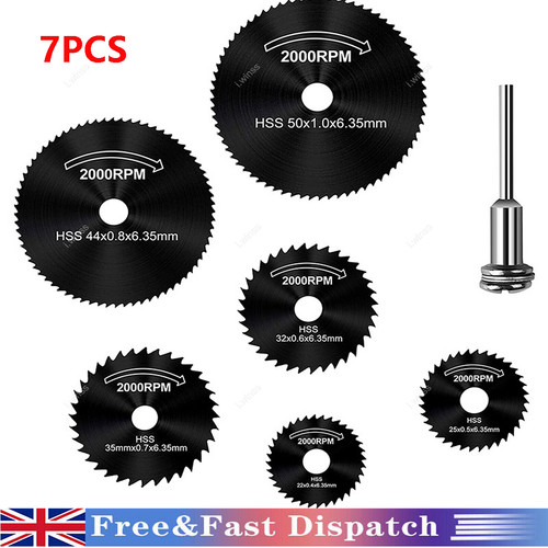 7pcs hss circular saw - hss,