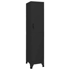 Locker Cabinet Black 38x45x180