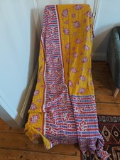 Vintage Indian Kantha Quilt