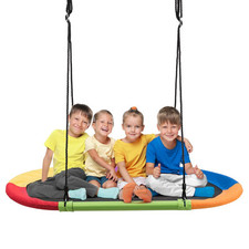 Large Platform Swing Backyard