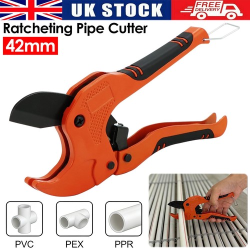 Plastic pipe cutter ratchet - pipe,