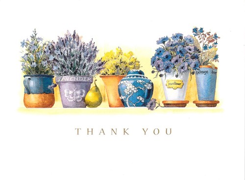 Vtg thank you greeting - thank,