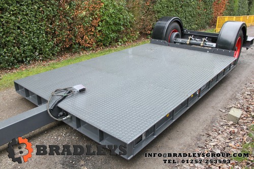 Low loader trailer flat - loader,