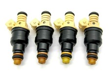 4X FUEL INJECTORS FOR FIAT PUNTO GT UNO 128 SOHC 136PS 1.4 8V TURBO 0280150701