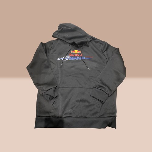 Red bull black hoodie - bull,