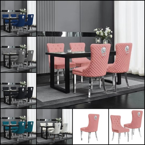 Luxury velvet dining chair - luxury,