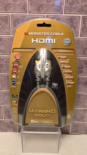 Ultra gold hdmi monster - gold,
