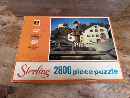 Vintage jigsaw tarasp - vintage,