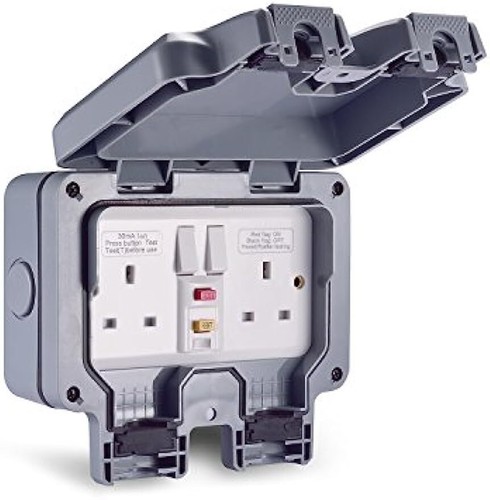 Outdoor socket weatherproof - socket,