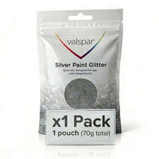 Valspar Silver Glitter Paint