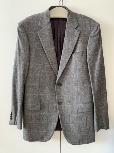 Pal zileri tweed blazer grey - pal,