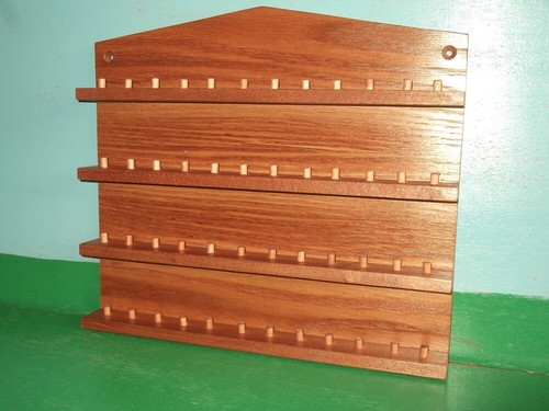 48pc wooden thimble - wooden, display