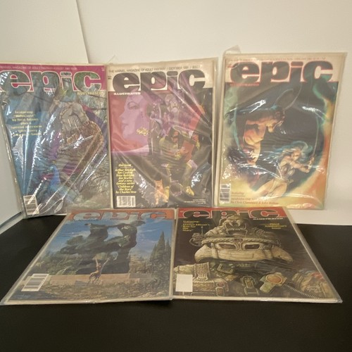 Epic illustrated lot 5 - epic,