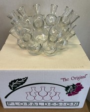 Floral Design Horticultural Institute 18 Glass Vase Arrange Propagation Station