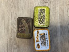 3 tobacco tins Old Holborn