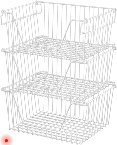 Wire baskets stacking - baskets,