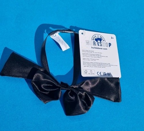 Build bear black neck bow - build,