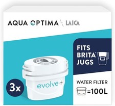 Aqua Optima Evolve Brita Maxtra and PerfectFit Water Filter Cartridge 3 Pack NEW