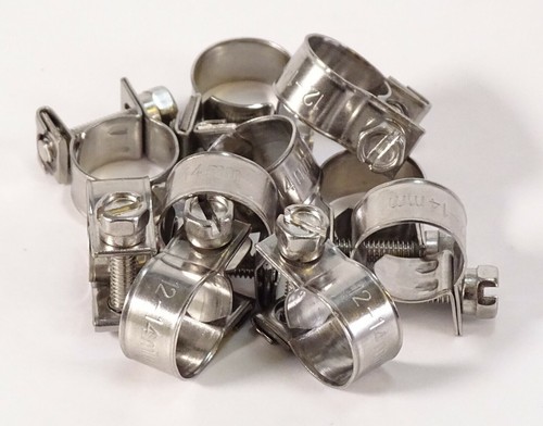 Mini hose clips 304 - hose, stainless