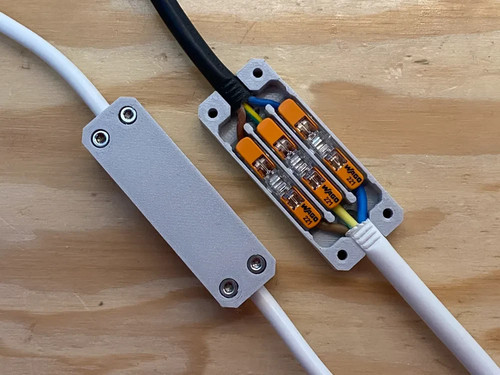 Inline cable junction box - junction,