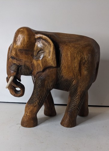 Vintage large hand carved - vintage,
