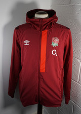 Mens Umbro England Rugby Red