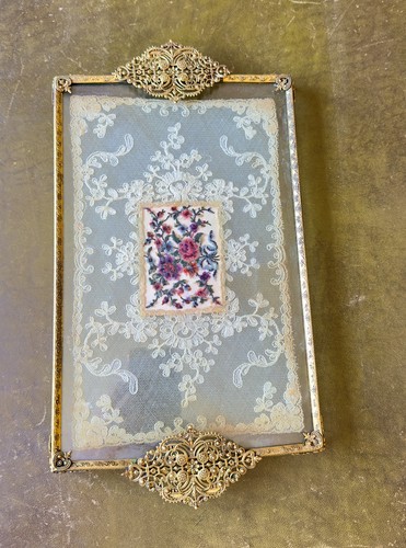Vintage petit point lace - point,