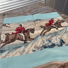 1  x Sanderson TALLY HO Cushion Cover Linen Cotton HUNTING 43cm x 41cm