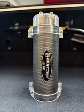 Car Power Supply 3.0 Farad Car Audio Capacitor With LED Voltage Display Black