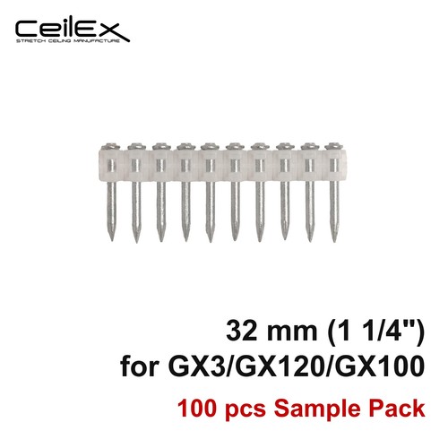 100x collated concrete - collated, nails