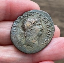 ROMAN. NERO (54-68 AD). COPPER