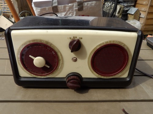 Vintage pye pe98u - pe98u/lw, radio