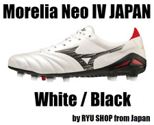 Mizuno Soccer Cleats MORELIA NEO 4 IV JAPAN White / Black P1GA233009